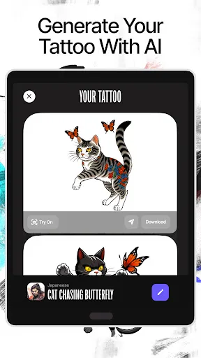 Скриншот 6 — Ink AI – Tattoo design maker