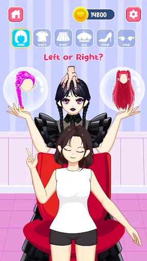 Скриншот 2 — Left Or Right Perfect Dress Up