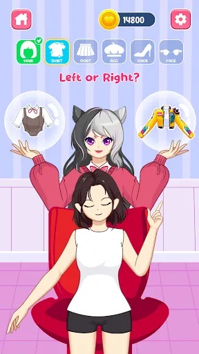 Скриншот 3 — Left Or Right Perfect Dress Up