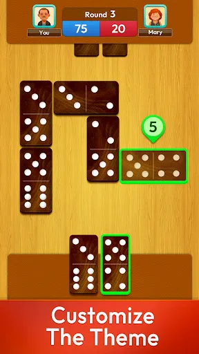 Скриншот 6 — Arcadia Dominoes for Seniors