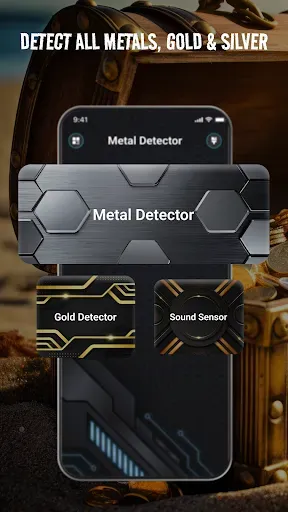 Скриншот 1 — Gold Finder & Metal Detector