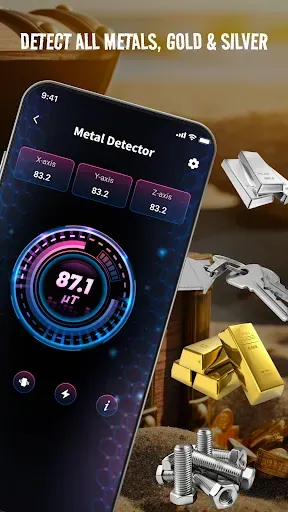 Скриншот 2 — Gold Finder & Metal Detector