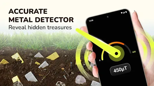 Скриншот 1 — Metal Detector: Gold Finder