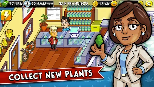 Скриншот 6 — Weed Inc: Idle Tycoon