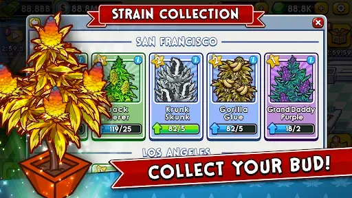 Скриншот 7 — Weed Inc: Idle Tycoon