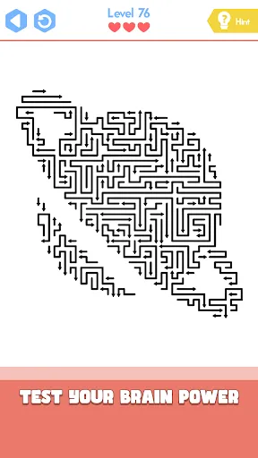 Скриншот 1 — Arrow Puzzle: Maze Escape