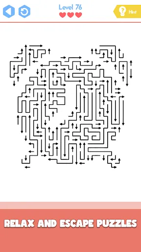 Скриншот 3 — Arrow Puzzle: Maze Escape