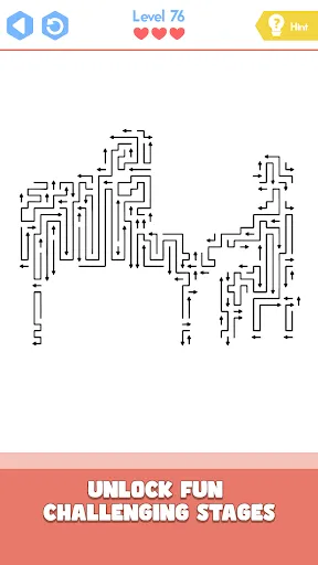 Скриншот 4 — Arrow Puzzle: Maze Escape