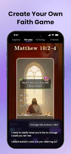 Скриншот 2 — FaithTime:Faith Games & Prayer