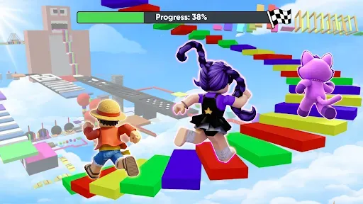 Скриншот 2 — Prison Escape: 3D Obby Parkour