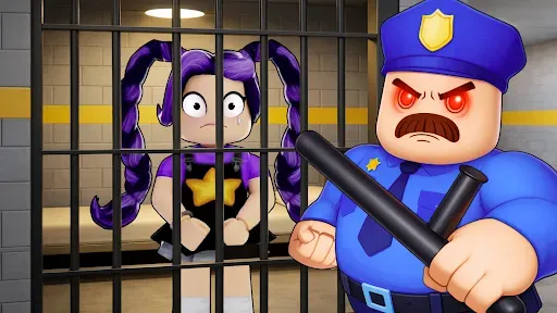 Скриншот 4 — Prison Escape: 3D Obby Parkour