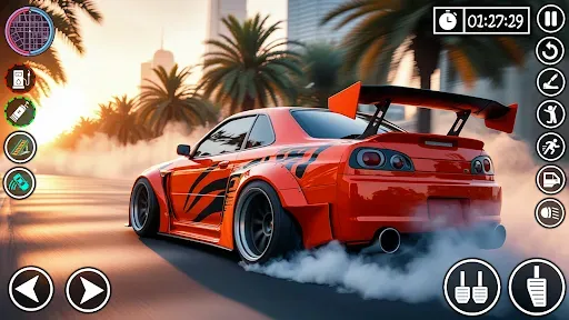 Скриншот 1 — Extreme Drift Car Racing Game