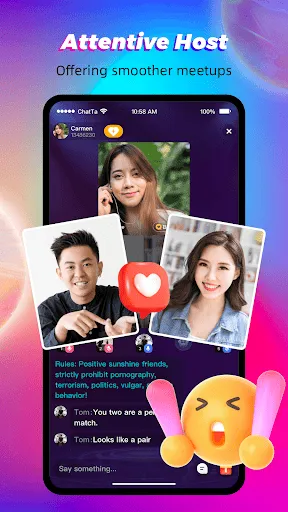 Скриншот 8 — Chatta - Live Meet Friends