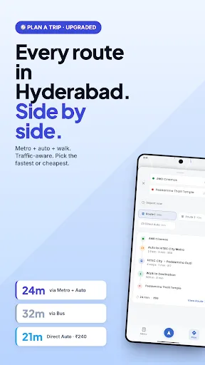 Скриншот 5 — MetroTrack – Hyderabad Metro