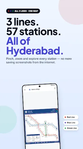 Скриншот 6 — MetroTrack – Hyderabad Metro