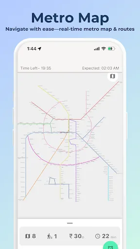 Скриншот 3 — Delhi Metro Route Map