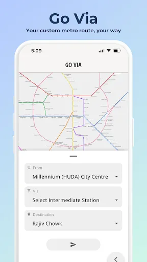 Скриншот 4 — Delhi Metro Route Map
