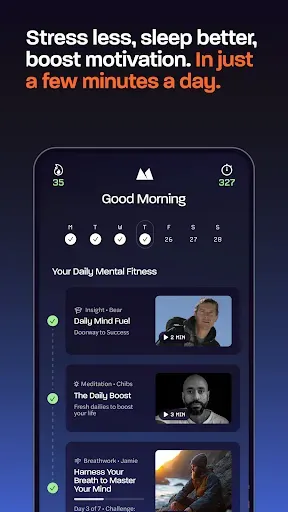 Скриншот 2 — Mettle: Mental Health for Men