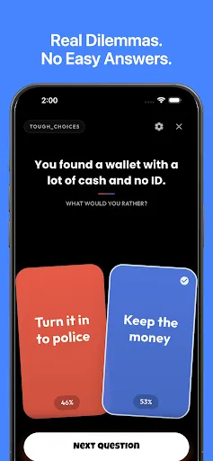 Скриншот 2 — Would You Rather — WYR