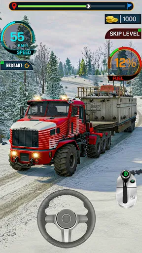 Скриншот 2 — Offroad Truck Runner Game Sim
