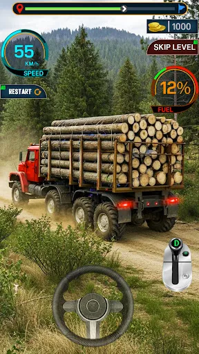 Скриншот 6 — Offroad Truck Runner Game Sim