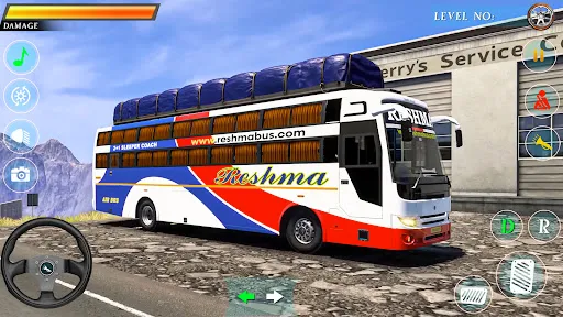 Скриншот 1 — Uphill Bus Simulator Games 3d