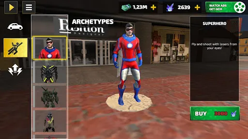Скриншот 3 — Rope Hero: Vice Town