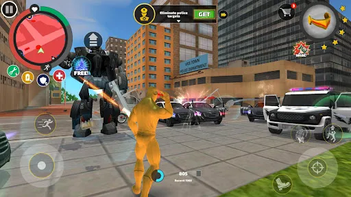 Скриншот 5 — Rope Hero: Vice Town