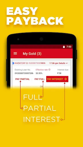 Скриншот 2 — Manappuram Gold Loan OGL Lite
