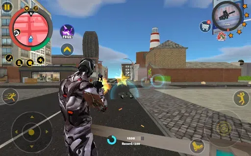 Скриншот 3 — Rope Hero 3
