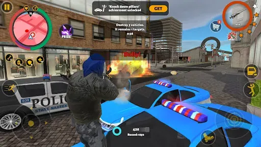 Скриншот 5 — Rope Hero 3