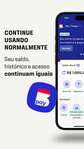 Скриншот 2 — Casas Bahia Pay (banQi)