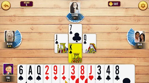Скриншот 4 — Callbreak Offline : Tash Game