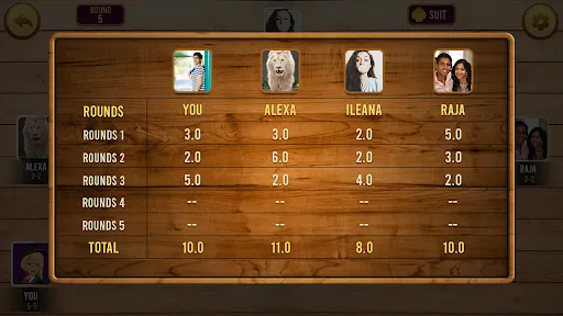 Скриншот 5 — Callbreak Offline : Tash Game