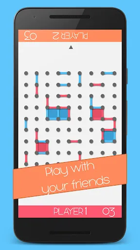 Скриншот 2 — Dots and Boxes game