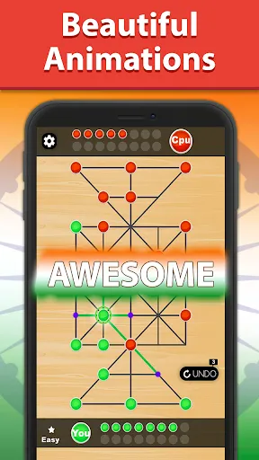 Скриншот 3 — Bead 16 - Sholo Guti game IN