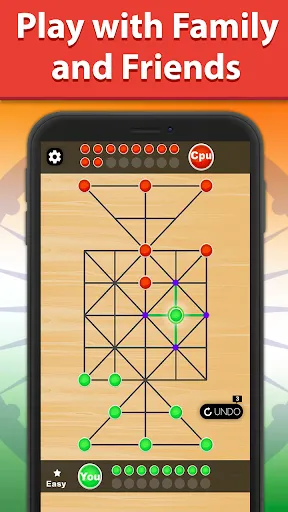 Скриншот 4 — Bead 16 - Sholo Guti game IN