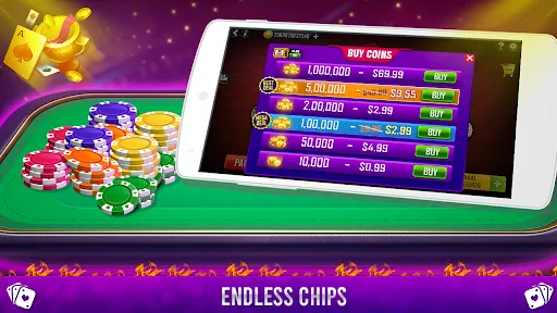 Скриншот 2 — Teenpatti Indian poker 3 patti