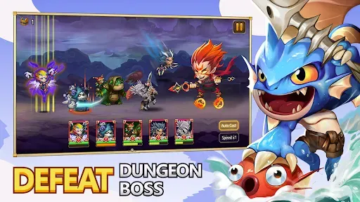 Скриншот 2 — Heroes Legend: Idle Battle War