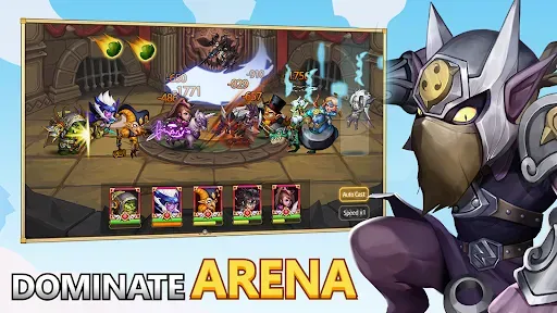 Скриншот 3 — Heroes Legend: Idle Battle War