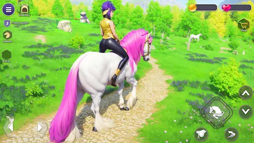 Скриншот 2 — Wild Fantasy Fairy Horse Sim