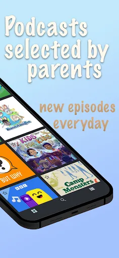Скриншот 2 — KidCasts: Podcast for Kids !