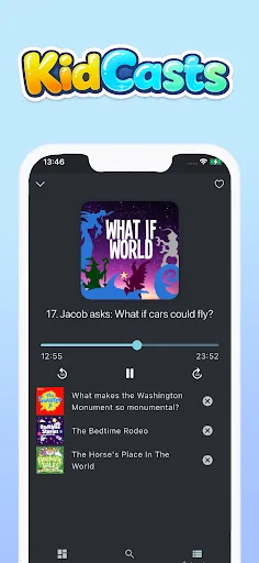 Скриншот 4 — KidCasts: Podcast for Kids !