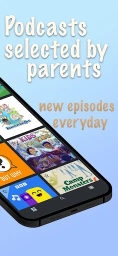 Скриншот 6 — KidCasts: Podcast for Kids !