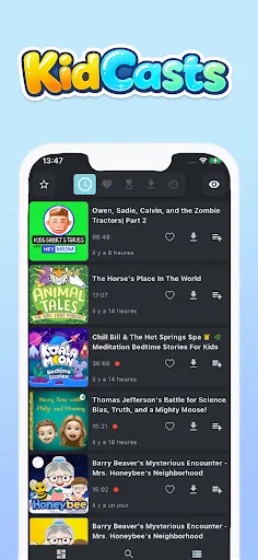 Скриншот 7 — KidCasts: Podcast for Kids !