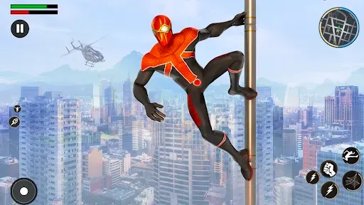 Скриншот 5 — Spider Rope Hero: Rescue City
