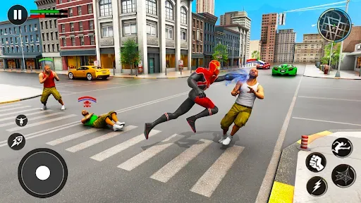 Скриншот 6 — Spider Rope Hero: Rescue City