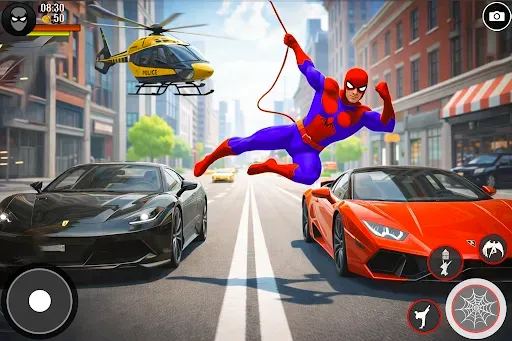 Скриншот 7 — Spider Rope Hero: Rescue City