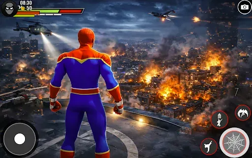 Скриншот 8 — Spider Rope Hero: Rescue City