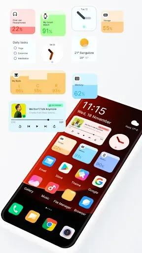 Скриншот 2 — M Launcher